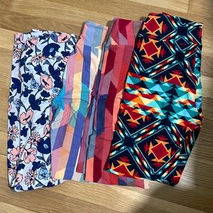 OS Leggings - 4 Pairs - Like New